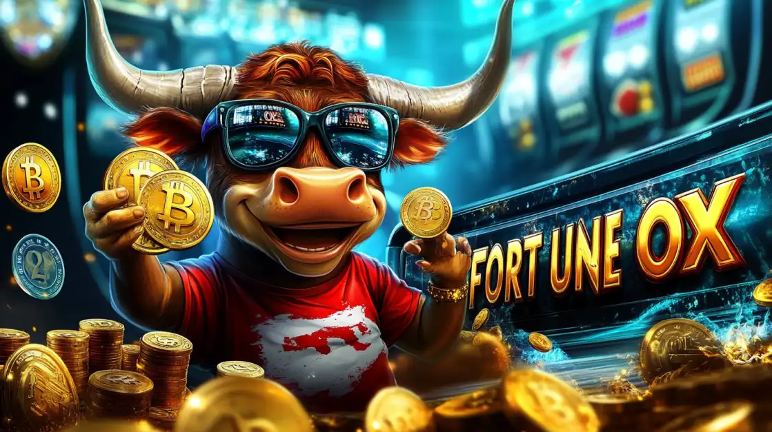 Big Bass fish wearing vest jumping out of 6033bet.com fishing slot game screen underwater with glowing aquatic effects