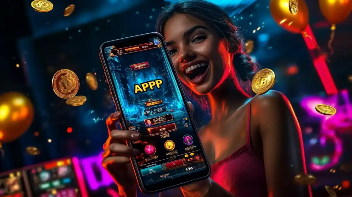 Two smartphones displaying 6033bet.com gaming app with fiery backgrounds, stylish man in sunglasses, golden coins floating in premium casino design